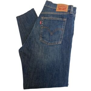 Levis Wedgie Button up Skinny Jeans Womens 31 Medium Wash Denim Raw Hem VGUC